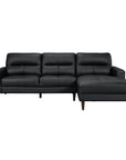 8566BLK*SC 2-Piece Sectional with Right Chaise