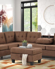 SH3220CHC*3OT 3-PIECE REVERSIBLE SECTIONAL WITH OTTOMAN