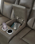 Card Player Power Reclining Loveseat