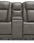 Card Player Power Reclining Loveseat