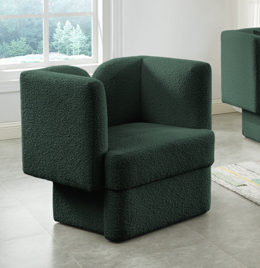 Boucle Fabric Chair
