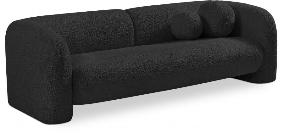 Boucle Fabric Sofa