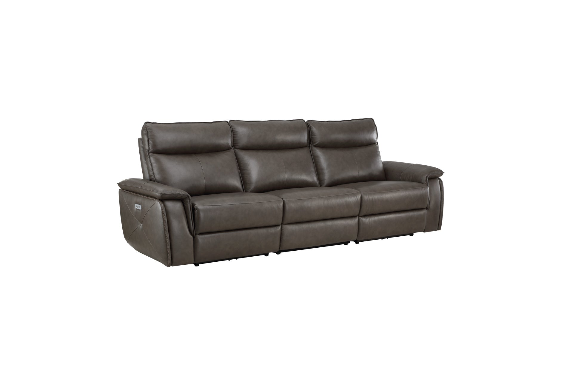 Power Double Reclining Sofa with Power Headrests