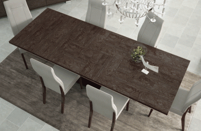 Dining Table w/1 Extension 17.4&quot;