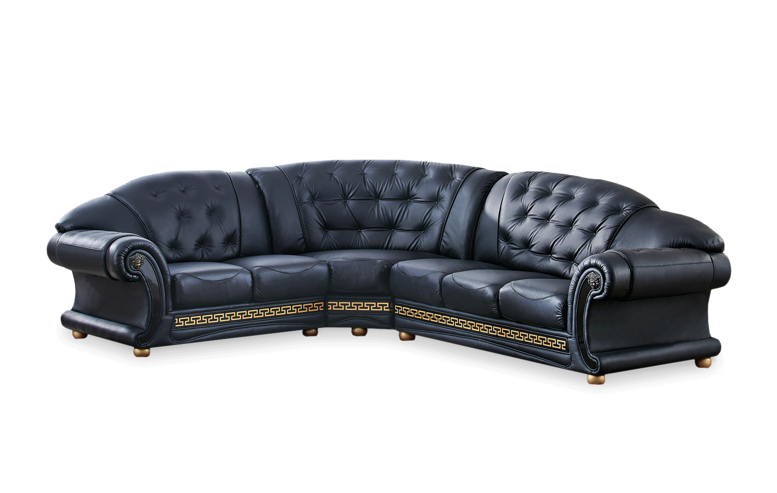 Sectional Left Facing Black